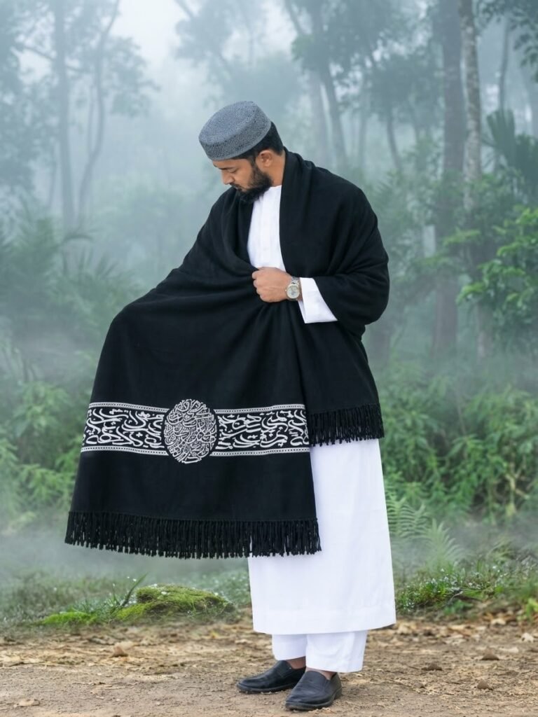 চাইনা  ক্যালিগ্রাফি শাল
